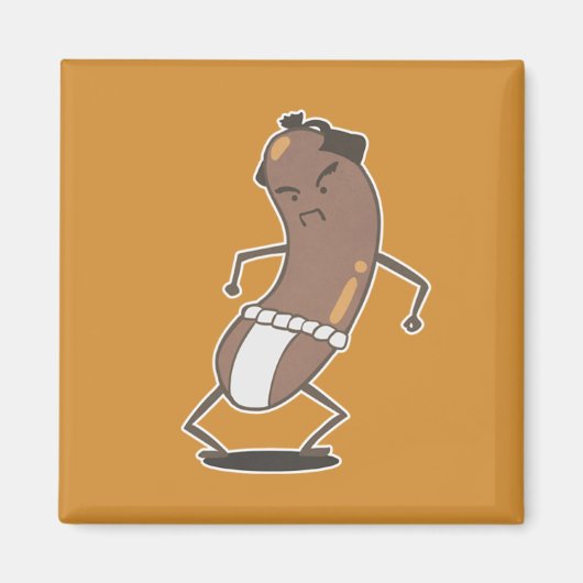 Sumo Worstmagneet Magneet (Voorkant)