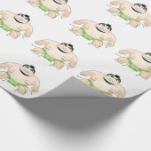 Sumo Wrestler Cadeaupapier (Hoek)