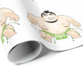 Sumo Wrestler Cadeaupapier (Rol Hoek)