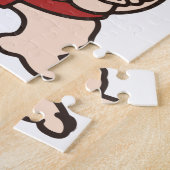 Sumo Wrestler Cartoon Japan Japans kruipen Legpuzzel (Zijkant)