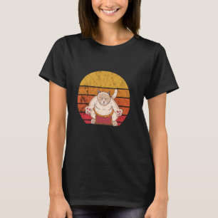 Sumo Wrestler Cat  Sumo Wrestling Japans T-shirt
