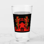 Sumo Wrestler Glas (Voorkant)