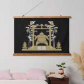 Sumo Wrestler Hangend Wandkleed (Slaapkamer)