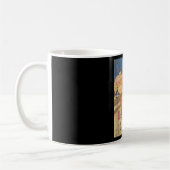 Sumo Wrestler kunst Ik hou van Japanse Sumo Koffiemok (Links)