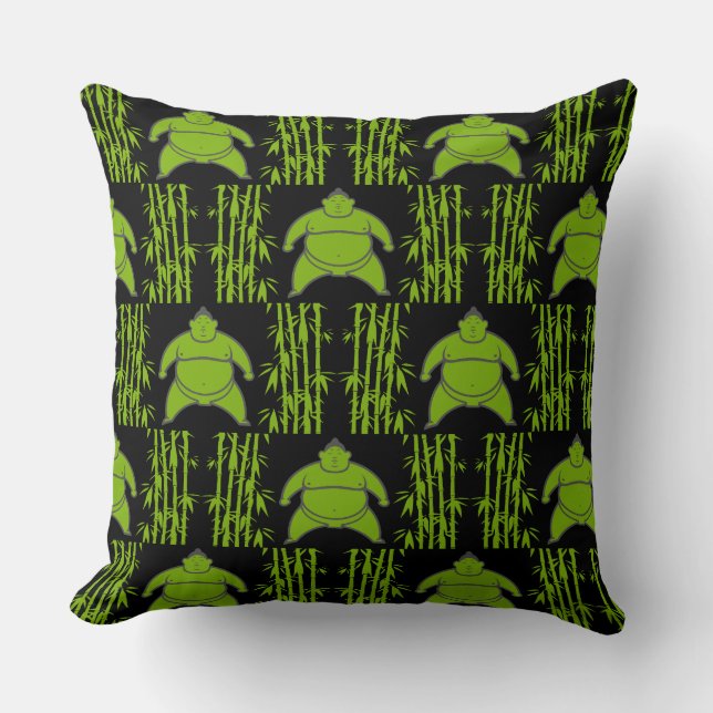 Sumo Wrestler Kussen (Voorkant)