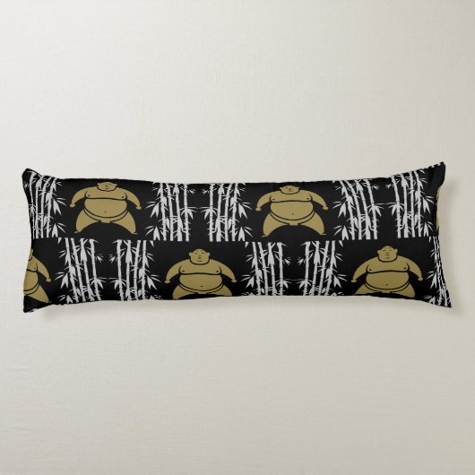 Sumo Wrestler Lichaamskussen (Achterkant)