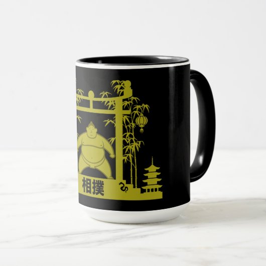 Sumo Wrestler Mok (Voorkant rechts)