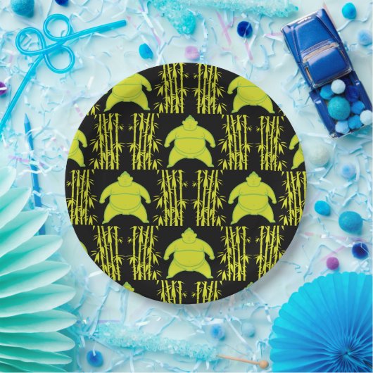 Sumo Wrestler Papieren Bordje (Feest)