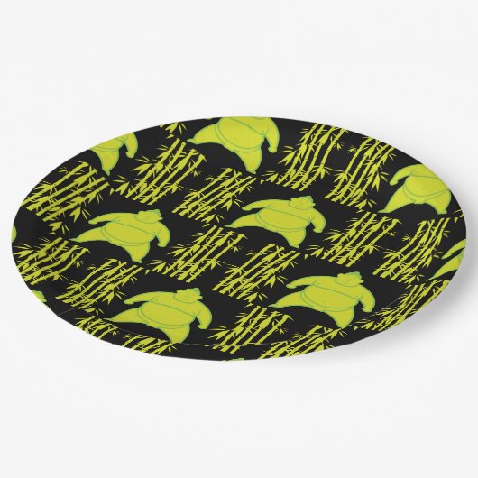 Sumo Wrestler Papieren Bordje (Gekanteld)