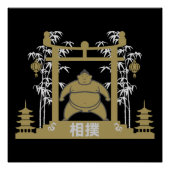Sumo Wrestler Perfect Poster (Voorkant)