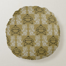 Sumo Wrestler Rond Kussen