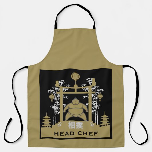 Sumo Wrestler Schort (Voorkant)