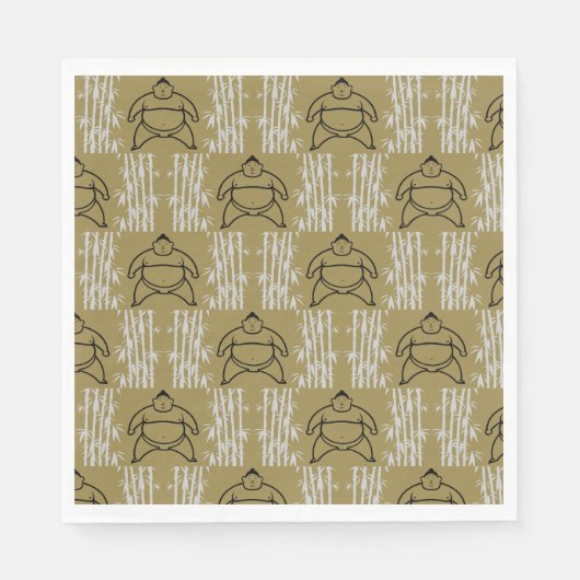 Sumo Wrestler Servet (Voorkant)