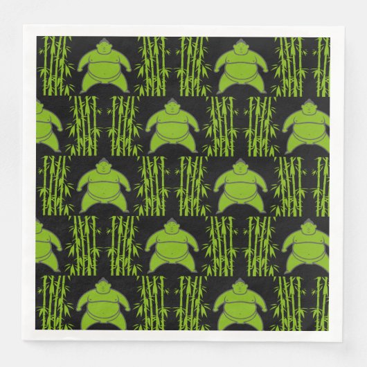 Sumo Wrestler Servet (Voorkant)