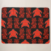 Sumo Wrestler Sherpa Deken (Voorkant (horizontaal))