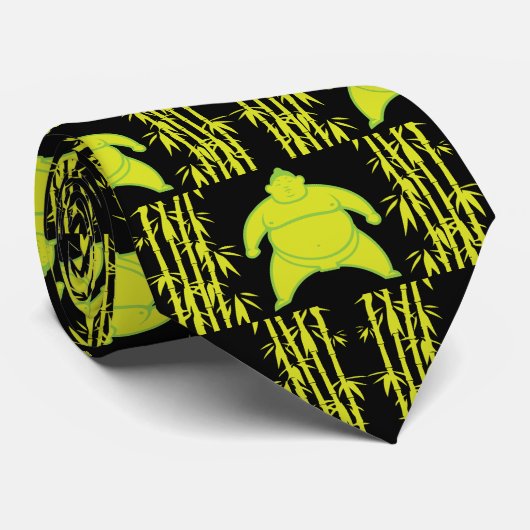 Sumo Wrestler Stropdas (Opgerold)