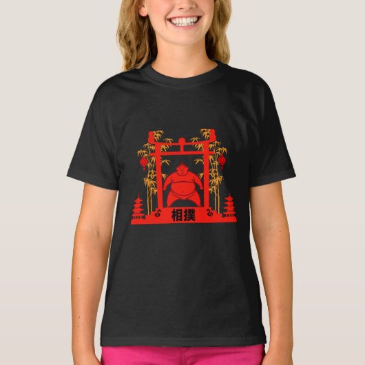Sumo Wrestler T-shirt (Voorkant)