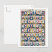  Sumo Wrestlers Briefkaart (Voorkant / Achterkant)