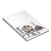 Sumo Wrestlers Notitieboek (Rechterzijde)