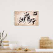 Sumo Wrestlers Poster (Keuken)