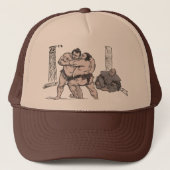 Sumo Wrestlers Trucker Pet (Voorkant)