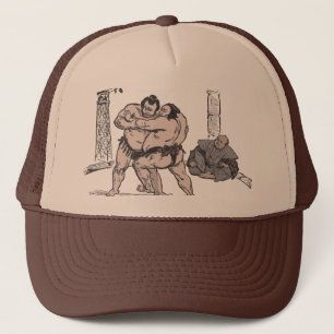 Sumo Wrestlers Trucker Pet