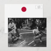 SUMO Wrestling Briefkaart (Voorkant / Achterkant)