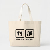 Sumo Wrestling Grote Tote Bag (Voorkant)