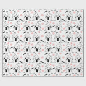 Sumo's and Cherry Blosbezinpakpapier Cadeaupapier (Vlak)