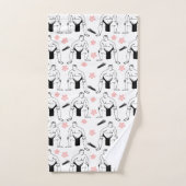 Sumo's en Cherry Blossom Bad Handdoek (Handdoek)