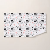 Sumo's en Cherry Blossom Bad Handdoek (Handdoek)