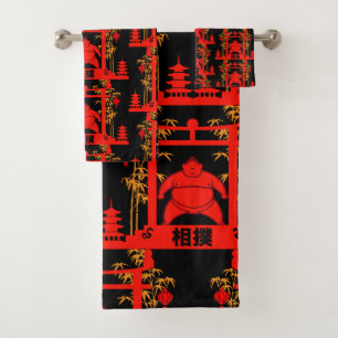 Sumoworstelaar Bad Handdoek