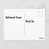 Sumoworstelaar in dohy Japanse vlag Briefkaart (Achterkant)