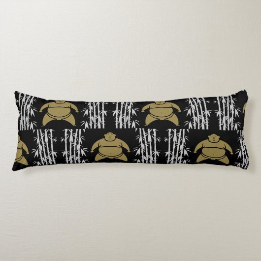 Sumoworstelaar Lichaamskussen (Voorkant)