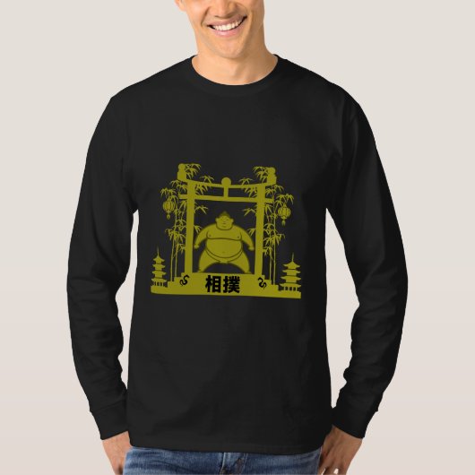 Sumoworstelaar T-shirt (Voorkant)