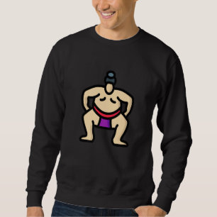 Sumoworstelen Vintage Sumoworstelaar Retro Sumo Pr Trui