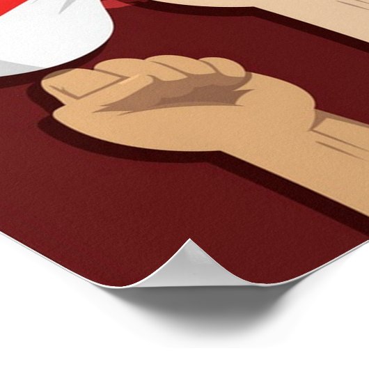 Sumpah Pemuda - Indonesische belofte voor jongeren Poster (Hoek)