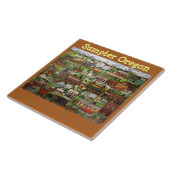 Sumpter Oregon Tegel 1 Tegeltje (Zijkant)