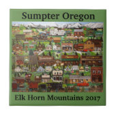 Sumpter, Oregon Tile 2 Tegeltje (Voorkant)