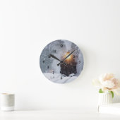 Sumpter Valley Railroad-kerstklok Ronde Klok (Huis)