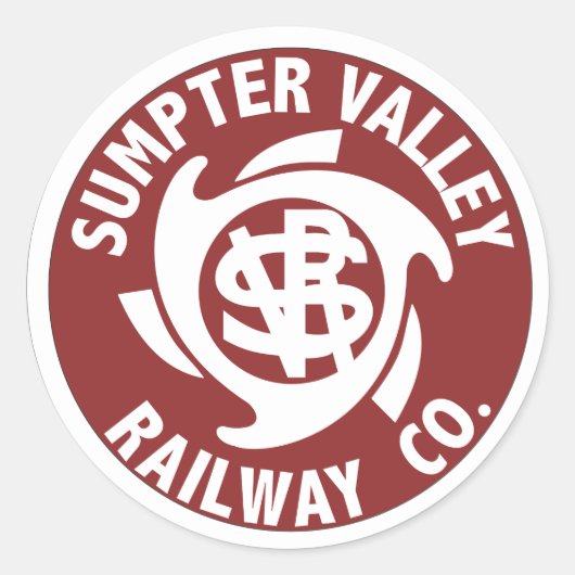 Sumpter Valley Railroad Stickers (Voorkant)