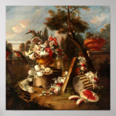 Sumptuous Florence and Fruit still life Poster (Voorkant)