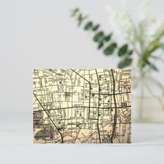 Sumter, SC  kaart (Staand voorkant)