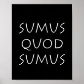 Sumus quod sumus poster (Voorkant)