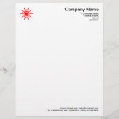 Sun 02 - Rood Custom Briefhoofd (Voorkant)