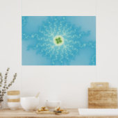 Sun 1 - Fractal Poster (Keuken)