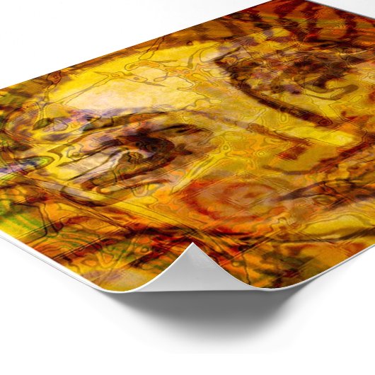 Sun Abstract Poster (Hoek)