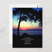 Sun Always Rises Briefkaart (Voorkant / Achterkant)