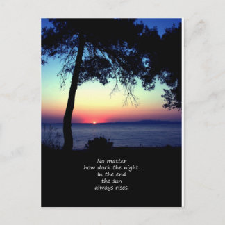 Sun Always Rises Briefkaart