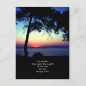 Sun Always Rises Briefkaart (Voorkant)